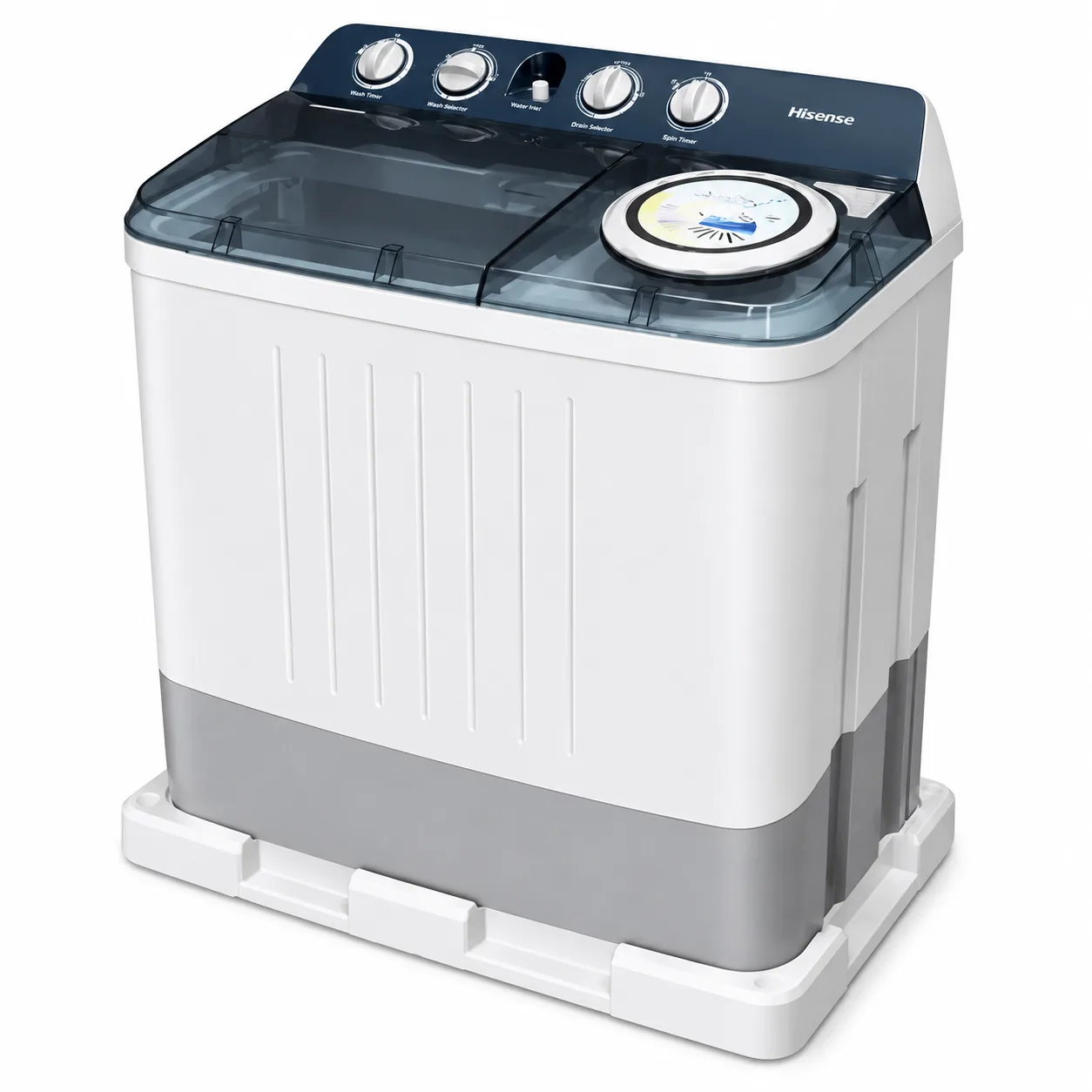Hisense 14KG Semi-Automatic Twin Tub Washing Machine (WSXL141)