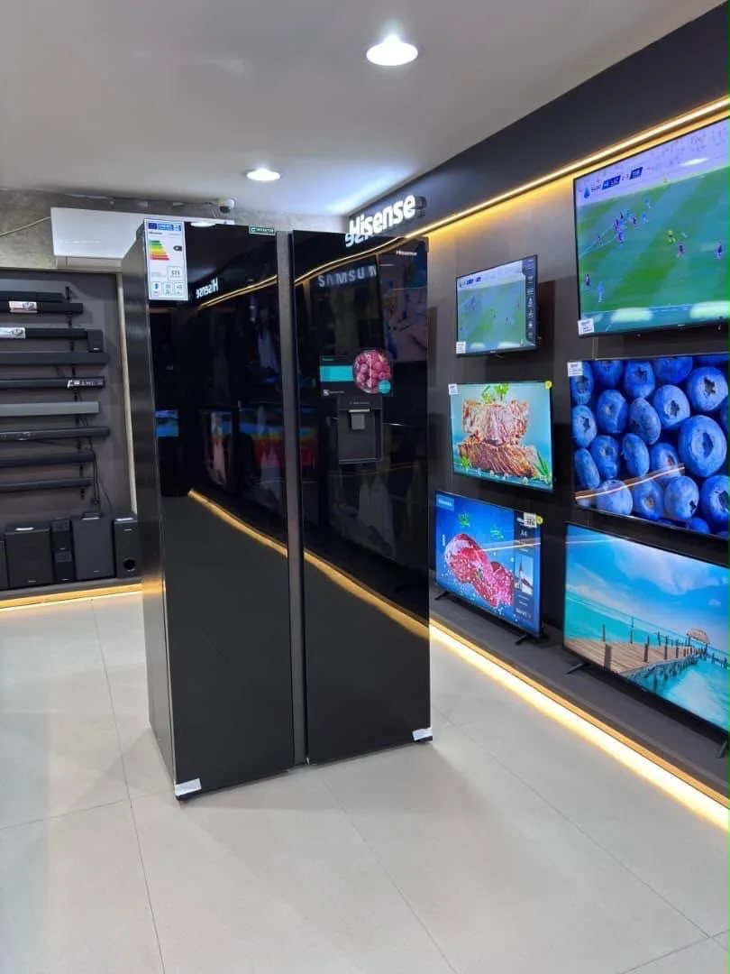 Hisense 529L Side-by-Side Refrigerator (RS5P558NMSG