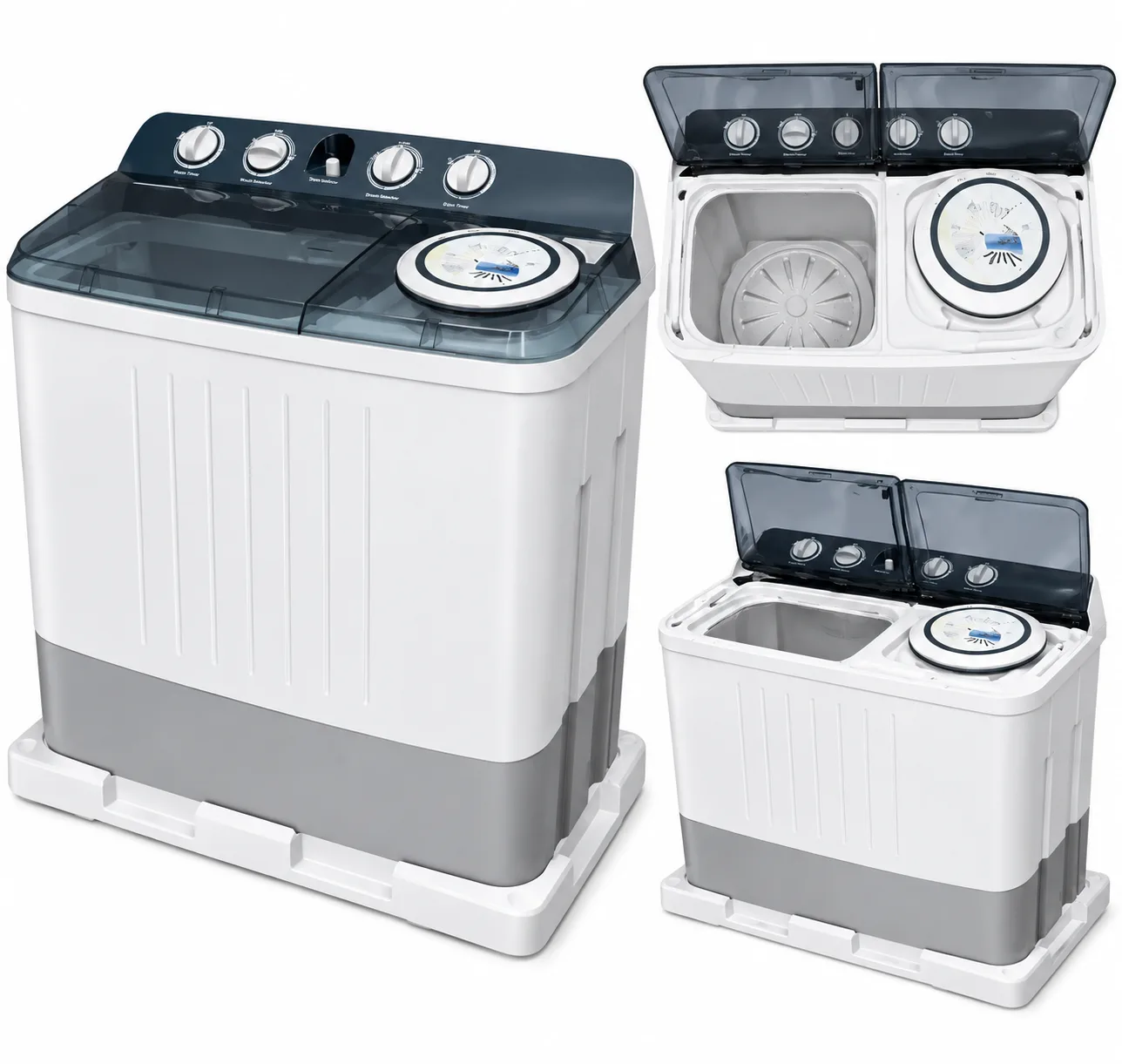 Hisense 10KG Wash 7Kg Dry WD Titanium Washing Machine