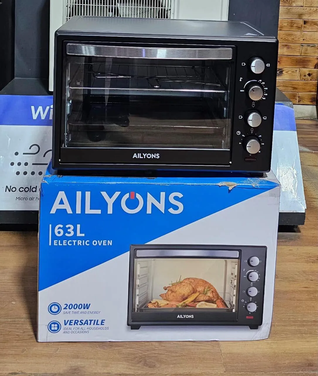 AILYONS 63L ELECTRIC OVEN – 2000W
