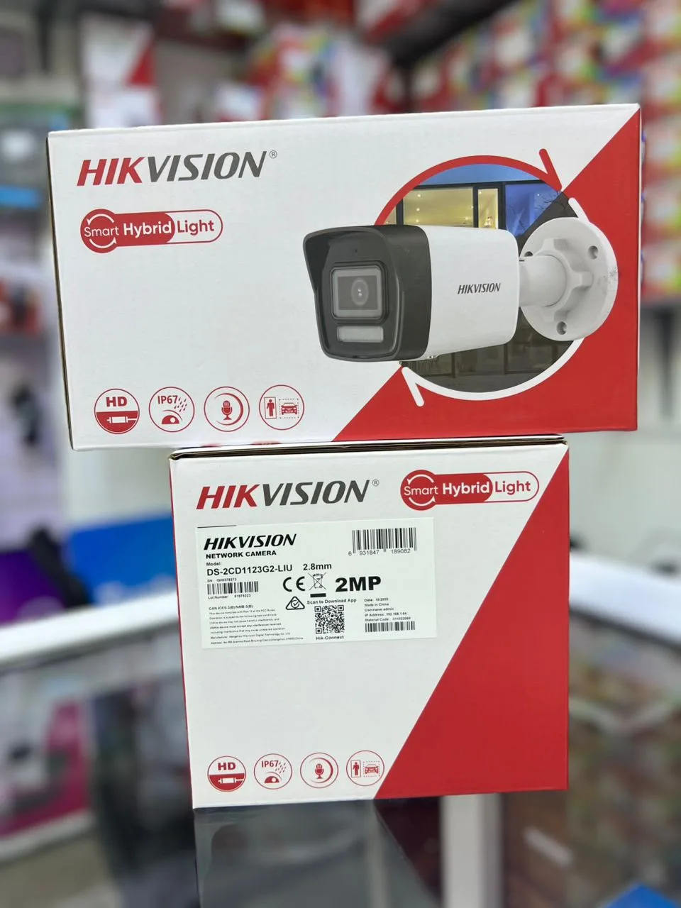 Hikvision 1080p HD, 2MP Digital IP Kit, 4 Channel NVR, 2 Indoor + 2 Outdoor CCTV